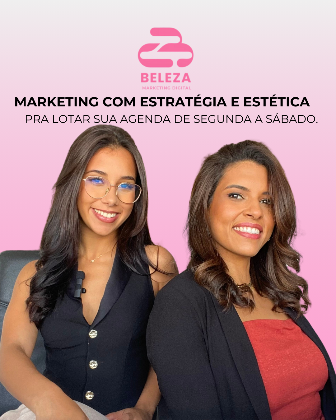 Marketing com estratégia e estética para lotar sua agenda de segunda a sábado