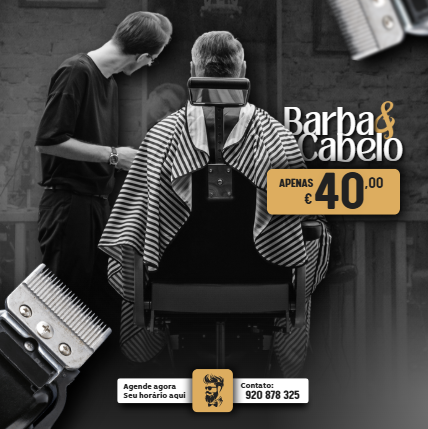 Campanha para barbearia
